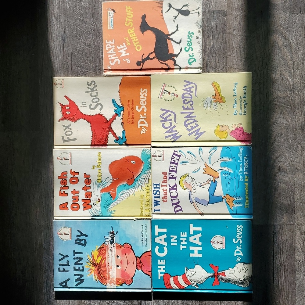 Vinatge Dr. Seuss Book Lot